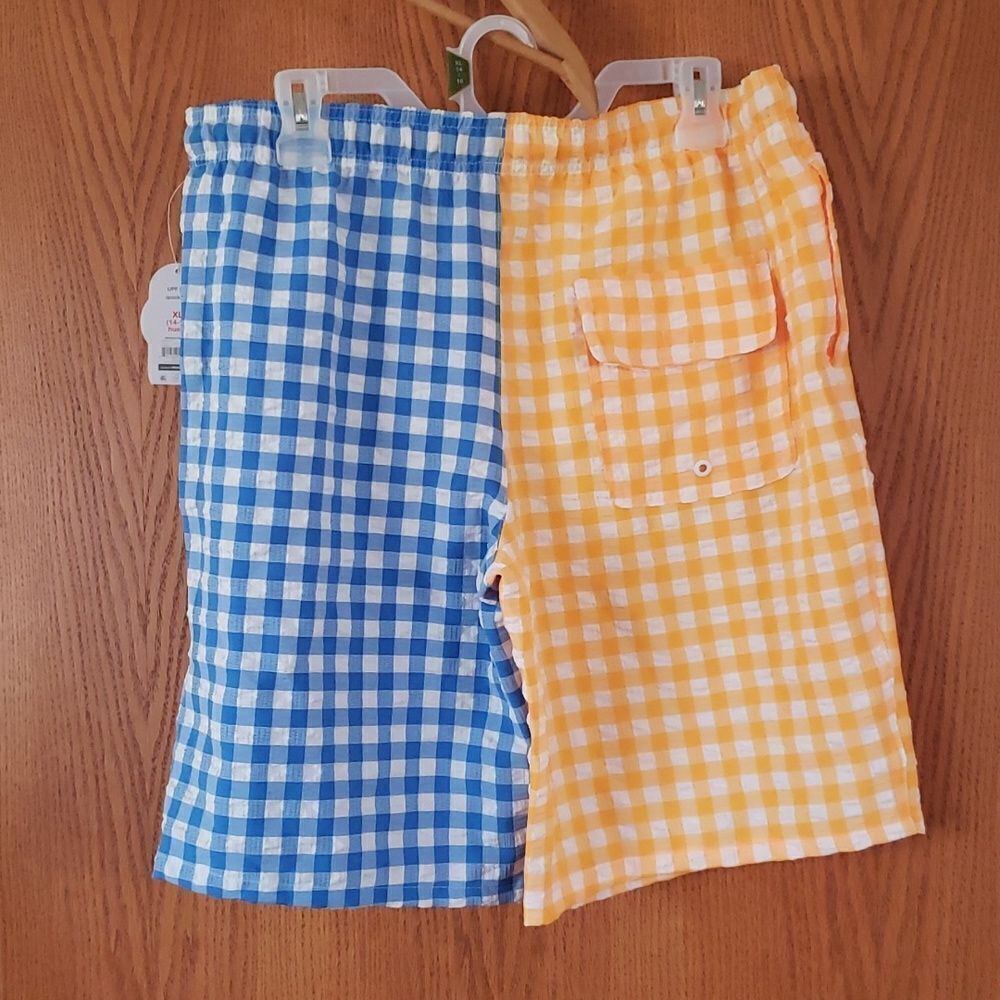 Boys NWT Wonder Nation Swim Trunks Swim Shorts - Picture 3 of 8